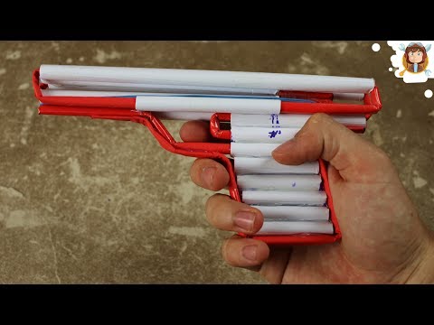 How to Make a Simple Airsoft Gun - (Paper Pistol) How to Make a Simple Airsoft Gun - (Paper Pistol)