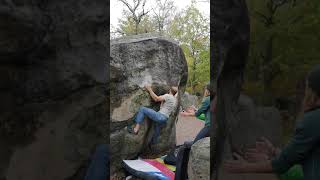 Fontainebleau - Canche aux Merciers - Atome Crochu 7B+