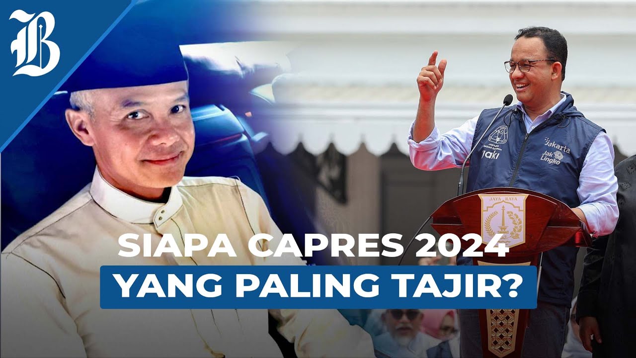 Intip Harta Kekayaan Capres 2024, Anies Vs Ganjar - YouTube