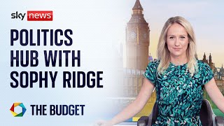 Politics Hub with Sophy Ridge | Budget Special