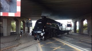 (Steam Train/Misuse) Yaxham Road LC, 60009 Union of South Africa (4 Toot) (24/06/2017)