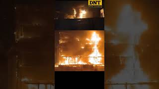 #hyderabad #uppal #CMR shopping mall caught #fire #shortsfeed #shorts