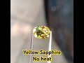 Sapphire vàng không nhiệt . Size : 1.2ct  sạch đẹp #tungabs