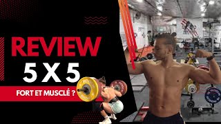 Le 5x5 en MUSCULATION et FORCE : Vraiment EFFICACE ?