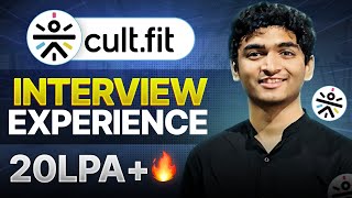 Cult.fit Interview Experience | How He Cracked cult.fit Off-Campus🔥