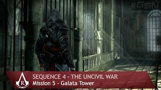 Assassin's Creed: Revelations - Sequence 4 - Mission 5 - Galata Tower (100% Sync)