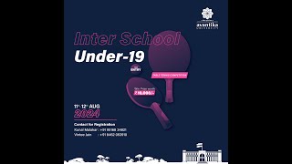 LIVE - Table Tennis |  Under 19 | Inter School Competition