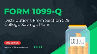 IRS Form 1099-Q Distributions from Section 529 Plans