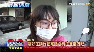 【TVBS】疑不滿取締！男子持長刀襲警　血流如注