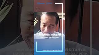 Jawaban Singkat Jokowi Ditanya Nasib Gibran seusai Ikut Dipecat PDIP, Minta Media Tanya ke Wapres