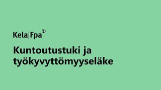 Nuoren työkykypolku: Kuntoutustuki ja työkyvyttömyyseläke