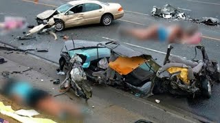 105 Most Unbelievable Car Crashes compilation Best Of ultimate 2024 Dashcam crashes idiots in cars