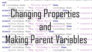 Changing Properties and Making Parent Variables - Learn Roblox Lua Scripting For Beginners - Part 2