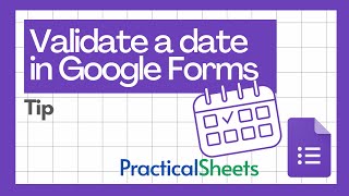 Master DATE Validations in Google Forms with Regular Expressions! 📅