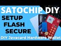 DIY Hardware Wallet running Satochip on Javacard (Simple, Low Cost, Discrete) Like Tangem, Tapsigner