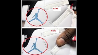 How To Quickly Identify The Fake Air Jordan 11 Legend Blue