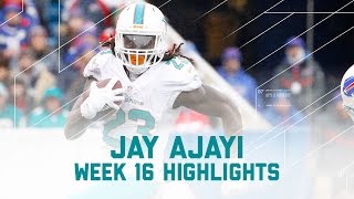 Jay Ajayi Explodes for 206 Yards! | Dolphins vs. Bills | NFL Week 16 Player Highlights