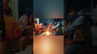 কনকনে ঠাণ্ডা।। শীতের মরসুম।। #winter #bonfire