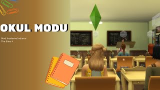 GO TO SCHOOL MOD GAMEPLAY - SCHOOL (DOWNLOAD) | THE SIMS 4 MODS 📚🎓