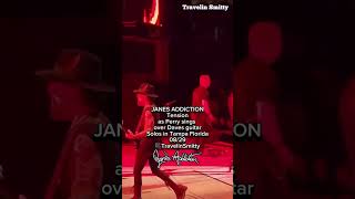 Dave Navarro Upset Backstage
