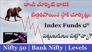 why stock market falling Good time to invest in Indes funds, nifty 50, bank nifty technical analysis