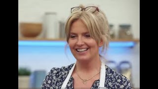 Penny Lancaster appearing on Celebrity MasterChef in 2021