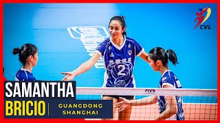 Samantha Bricio: First Game in China (23 POINTS ) + Interview | Guangdong 1:3 Shanghai