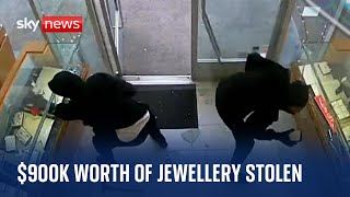 California: Robbers steal $900k worth of jewellery