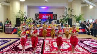 Robam Tivea Propey, Khmer New Year 2023 at APCC.  Tacoma, WA 4/1/2023