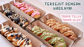 Twisted Korean Doughnuts with Various Toppings (Kkwabaegi: 꽈배기)