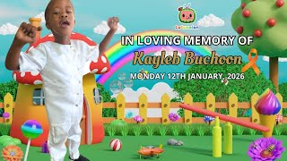 The Funeral Service of the Late Kayleb Buchoon