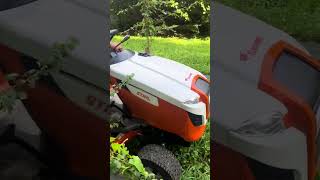 Trattorino stihl solo da Giacomelli !