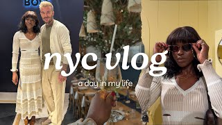 NYC Vlog: Meeting David Beckham - Amazon Event + Brand Dinner | petitemarienyc