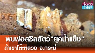 พบฟอสซิลฟันไฮยีนา ในถ้ำเขาโต๊ะหลวง | เรื่องดีดีทั่วไทย | 11-12-67