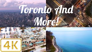 Toronto in 4K: Aerial Delights