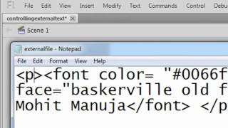 Loading external html formatted text file into flash with actionscript 3