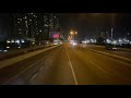 hong kong bus hyperlapse 🇭🇰 香港 ctb 8522 @ route e11 機場博覽館 asiaworld expo 天后站 tin hau station