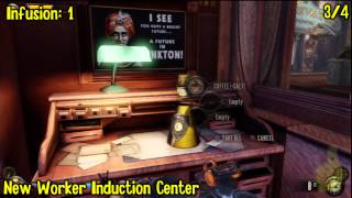 Bioshock Infinite: All Collectibles Locations - Part 9 (Voxophones, Sightseers, Infusions) -HTG