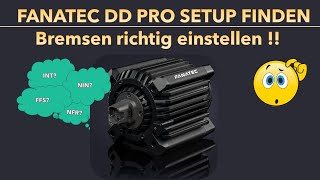 Fanatec DD PRO Einstellungen einzeln erklärt, Einstellungen in GT7 und Feineinstellung der Bremsen