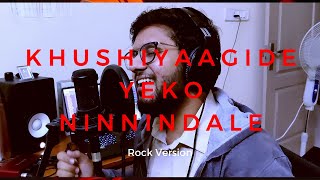 Khushiyagide Eko Ninnindale Cover | Rock Version | Song from "Taj Mahal" Kannada Movie