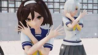 【MMD艦これ】谷風丁改 磯風乙改 浜風乙改 ECHO【モデル配布あり】【ステージ配布あり】4k