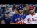 nym@phi hit batters lead to benches emptying