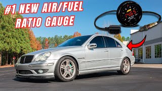 Easy AFR Gauge Install for C32 \u0026 E55 AMG Owners!