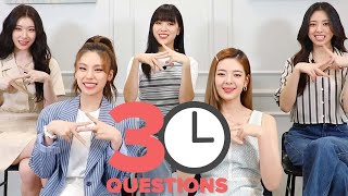 ITZY Answers 30 Questions In 3 Minutes