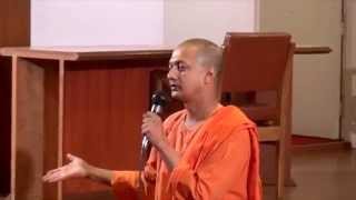 Swami Sarvapriyananda addressing Vivekananda Youth Forum @Ramakrishna Mission Delhi
