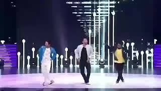 Punit pathak,Dharmes and Raghav Juyal dance on High rated gabru song on promotion of Nawabzade in
