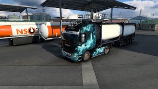 euro truck simulator 2. 3100KM Fuel Oil Delivery. Turkey to Russia. Part 3