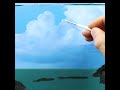 How to paint clouds - brennerfineart #Shorts