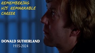 Remembering Donald Sutherland's Remarkable Career - Focusing on the Film Ordinary People #actor #rip