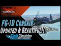 Milviz FG-1D Corsair for MSFS UPDATED!!